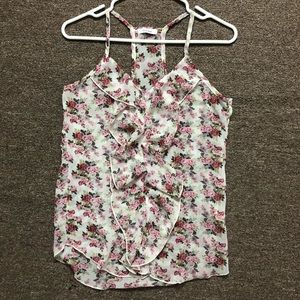 Floral tank top